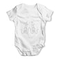 Twin Squid Baby Grow Bodysuit