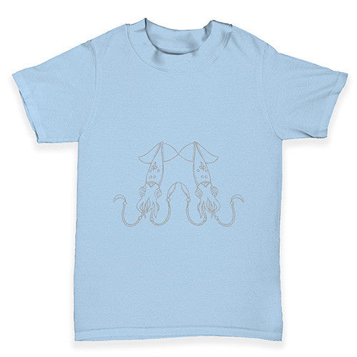 Twin Squid Baby Toddler T-Shirt