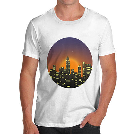 Mens New York City Lights T-Shirt