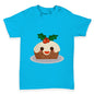 Cute Christmas Pudding Baby Toddler T-Shirt