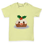 Cute Christmas Pudding Baby Toddler T-Shirt