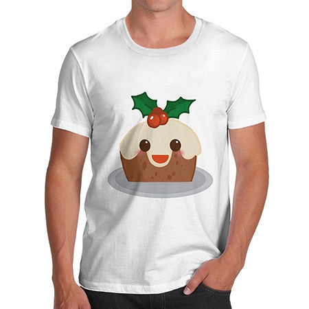 Mens Christmas Pudding T-Shirt