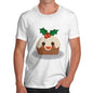 Mens Christmas Pudding T-Shirt