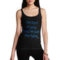 Womens Your Just My Type Tank Top