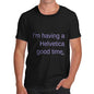 Mens Having A Helvetica Good Time T-Shirt