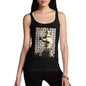 Womens Japanese Golden Samurai Tank Top