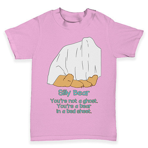 Silly Ghost Bear Baby Toddler T-Shirt