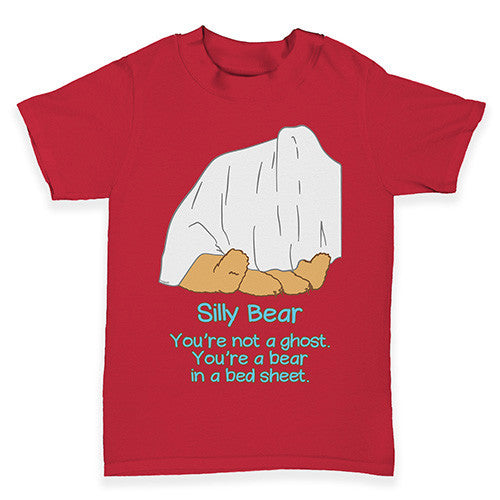 Silly Ghost Bear Baby Toddler T-Shirt