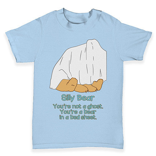 Silly Ghost Bear Baby Toddler T-Shirt