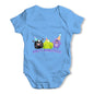 Party Monsters Baby Grow Bodysuit