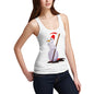 Womens Evil Snowman Tank Top