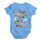 Shushi And Wasabi Baby Grow Bodysuit