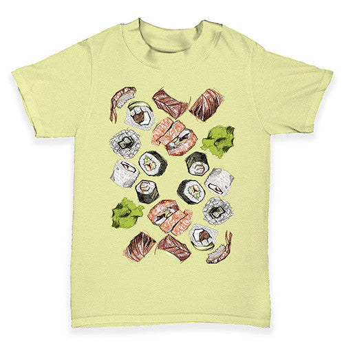 Shushi And Wasabi Baby Toddler T-Shirt