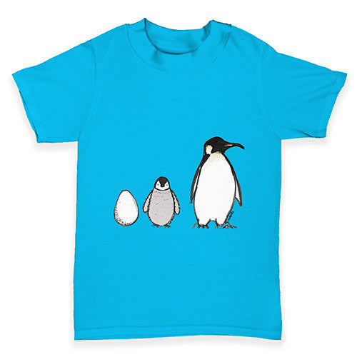 Egg To Penguin Baby Toddler T-Shirt