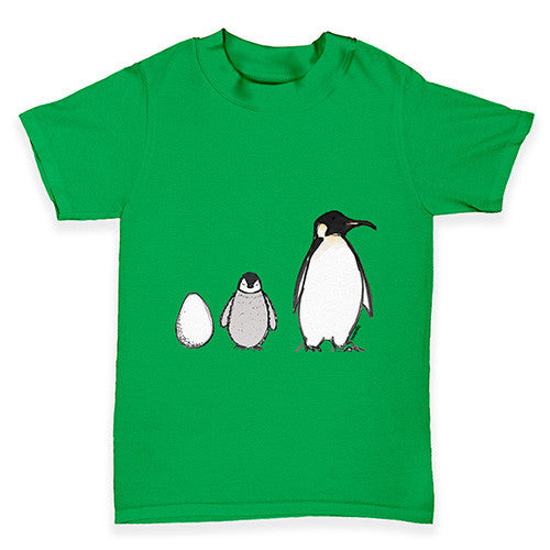 Egg To Penguin Baby Toddler T-Shirt