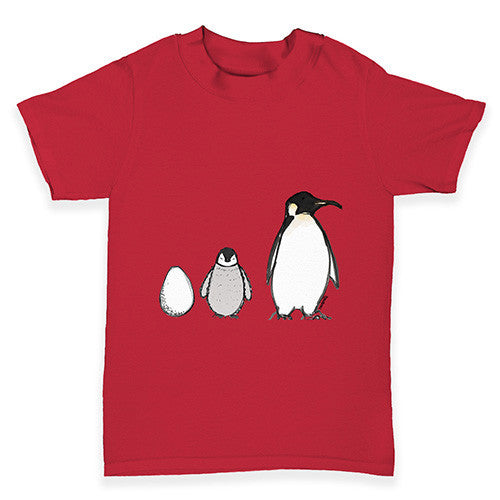 Egg To Penguin Baby Toddler T-Shirt