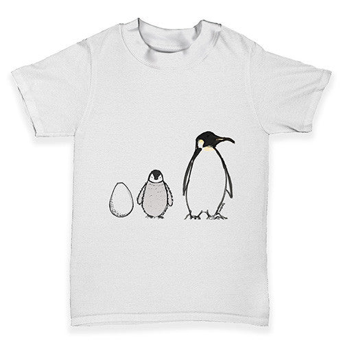 Egg To Penguin Baby Toddler T-Shirt