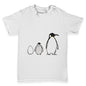 Egg To Penguin Baby Toddler T-Shirt