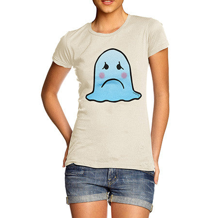 Women's Disappointed Face Emoji T-Shirt