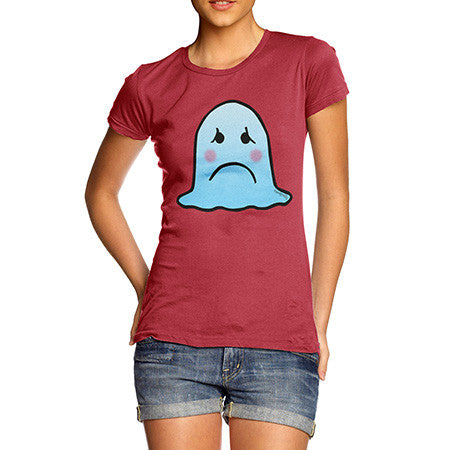 Women's Disappointed Face Emoji T-Shirt