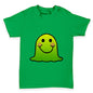 Green Emoji Blob Monster Baby Toddler T-Shirt