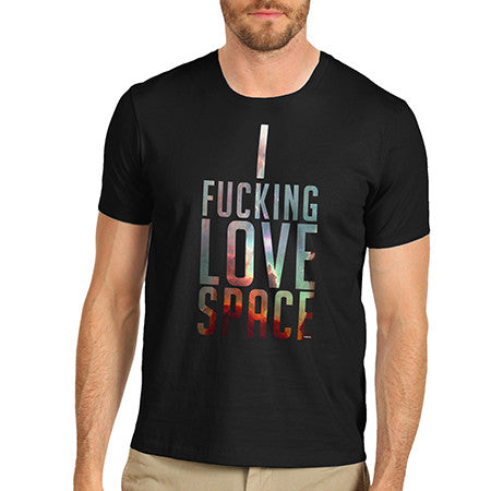 Mens I Love Space T-Shirt