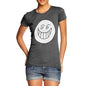 Women's Grin Face Meme T-Shirt