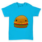 Smiling Cheese Burger Baby Toddler T-Shirt