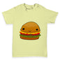 Smiling Cheese Burger Baby Toddler T-Shirt