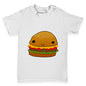 Smiling Cheese Burger Baby Toddler T-Shirt