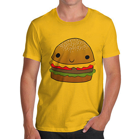 Men's Kawaii Cheeseburger T-Shirt