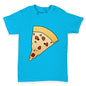 Smiling Pizza Slice Baby Toddler T-Shirt