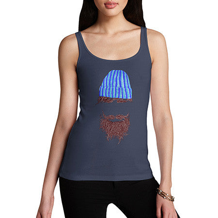 Women's Awesome Beard Tank Top