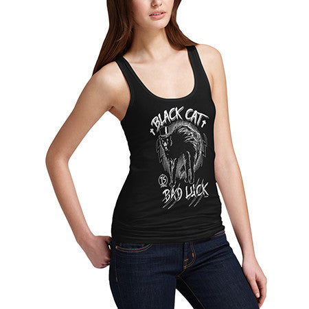 Women's Superstition Black Cat Tank Top