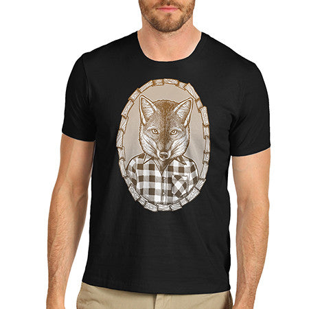 Men's Mr Fox In Flannel T-Shirt