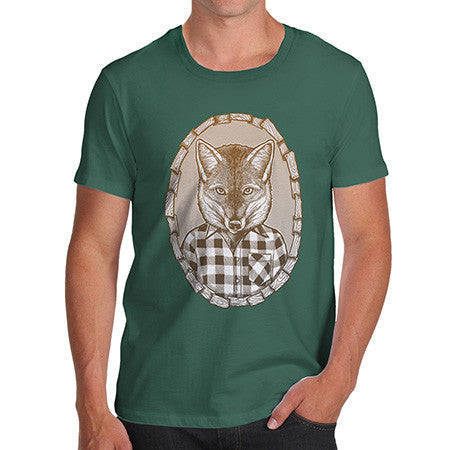 Men's Mr Fox In Flannel T-Shirt