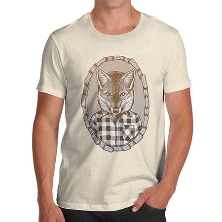 Men's Mr Fox In Flannel T-Shirt