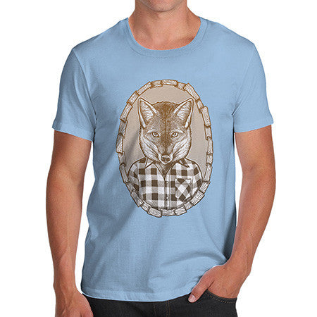 Men's Mr Fox In Flannel T-Shirt