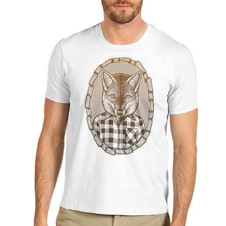 Men's Mr Fox In Flannel T-Shirt
