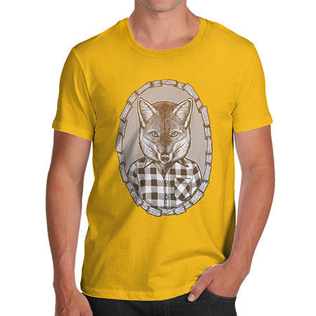 Men's Mr Fox In Flannel T-Shirt