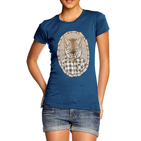 Women's Mr Fox In Flannel T-Shirt