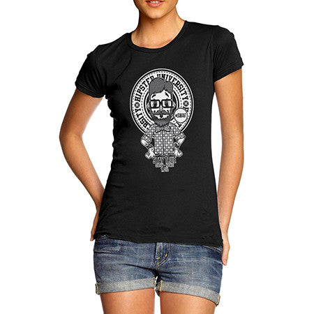 Women's Hipster University T-Shirt