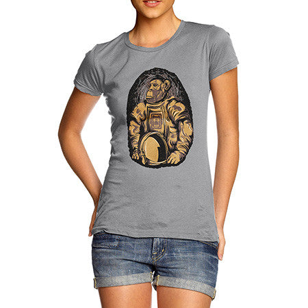 Women's Astronaut Monkey T-Shirt