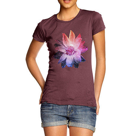 Women's Galactic Rose T-Shirt