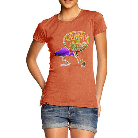 Women's Go Away I'm Tweeting T-Shirt