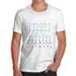 Men's British Sign Language Alphabet T-Shirt