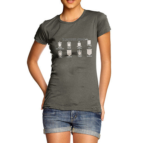 Women's Coat Of Arms Of British Borough T-Shirt