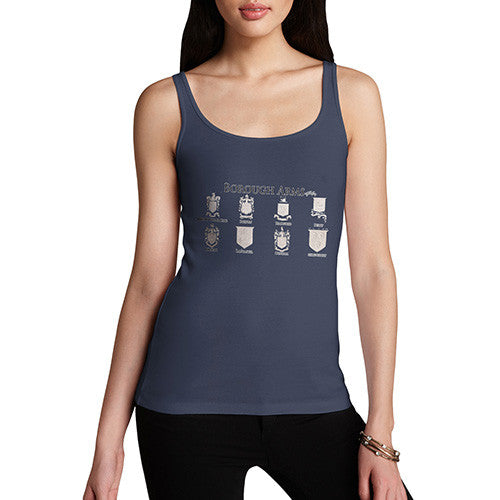 Women's Coat Of Arms Of British Borough Tank Top