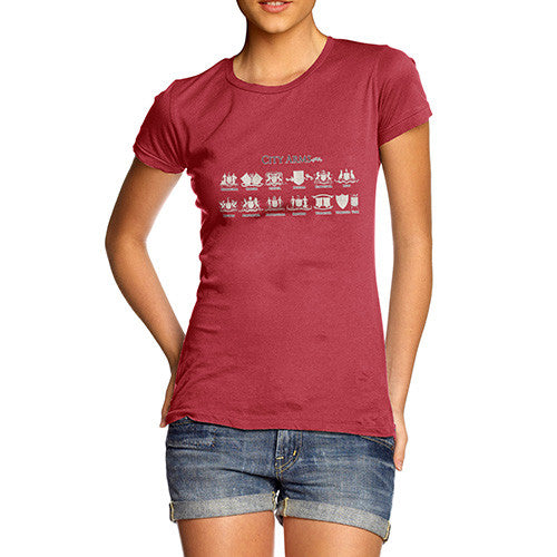 Women's England City Coat Of Arms T-Shirt