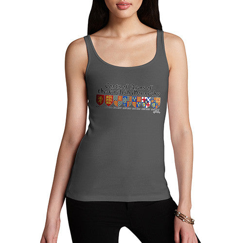 Women's English Monarchy Coat Of Arms Tank Top